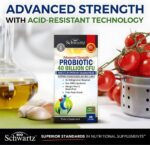 BioSchwartz Daily Probiotic Nutritional Supplement - 40 Billion CFU for Gut Health - Probiotics for Men and Women - Digestive Health with Astragalus & Lactobacillus - Shelf Stable - 60 Count - Image 5