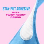 Carefree Panty Liners, Extra Long Liners, Unwrapped, Unscented, 100ct - Image 4