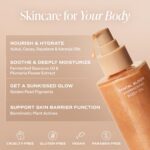 Saltair Shimmering Body Oil - Santal Bloom Scented Dry Oil Moisturizer with Light-Reflecting Pearl Pigments. Moisturizing Glow for All Skin Types - 4 Fl Oz - Image 4