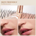 Facial Hair Removal for Women, Rechargeable Hair Removal Device, Painless Face Electric Razor/Shaver for Lip, Arms, Face, Peach Fuzz (Gold) - Image 3