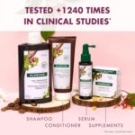 Klorane Intense Strengthening Serum with Quinine - Natural Alternative for Hair Thinning - Support Thicker, Stronger, Healthier Hair - Men & Women - Non-Greasy, Leave-in Formula - 3.3 fl. oz. - Image 6