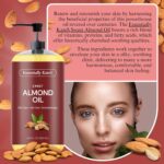 Essentially KateS Sweet Almond Oil 16.9 fl oz - 100% Pure and Natural and Cold Pressed - Image 3