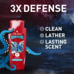 Old Spice Cleansing Body Wash for Men, 3X Defense, 24/7 Shower Fresh with Lasting Scent, 2-in-1 Body & Face Wash, Krakengard with Deep Ocean Scent, 24 oz (Pack of 4) - Image 3