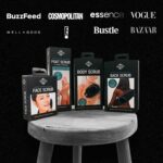 Dermasuri - Deep Exfoliating Back Scrubber - Bath & Shower Back Scrub - Body Exfoliator Scraper Tool - Deep Exfoliation Body Cleaner for Shower - 27" Long, 8" Wide - Image 3