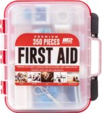 M2 BASICS Professional 350 Piece First Aid Kit, Wall Mountable Dual Layer Hard Case for Business, Home, Car, Vehicle & Work - Image 5