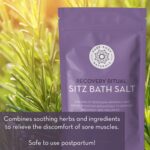 Pure Body Naturals Sitz Bath Salt – Postpartum Care and Hemorrhoid Treatment – Natural Soak for Self Care and Hemmoroid Treatment - Post Partum Essentials, 10 Oz - Image 3