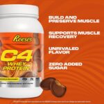 Cellucor C4 Whey Protein Powder, Reese's Peanut Butter & Chocolate - 25g Protein, 0g Added Sugar, 140 Calories Per Serving, Supports Muscle Recovery, 28 Servings, Premium Whey for Post-Workout - Image 4