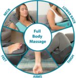 InvoSpa Shiatsu Neck and Back Massager with Heat - Deep Kneading Pillow for Massage - Electric Full Body Massager - Image 4