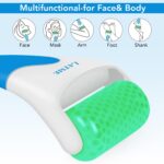 LATME Ice Roller for Face Eyes,Womens Gifts,Face Massager Roller Puffiness Migraine Pain Relief and Minor Injury (Green) - Image 3
