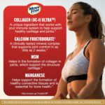 Move Free Ultra Pro with Quadruple Action Joint Support - Type 2 Collagen MSM Calcium Fructoborate & Manganese - Supports Joint Cartiliage Bone Connective Tissue, 120 Tablets (30 servings) - Image 4