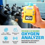 OXYGEN Analyzer by FORENSICS | 0%-100% with 0.1% resolution | Scuba, Nitrox, Divers | Water Resistant Case | - Image 3