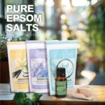 Spa Luxetique Epsom Salts for Soaking, Bath Salts for Women Gifts Set with Lavender, Vanilla and Coconut Scent Bath Set with Tea Tree Oil for Mom Christmas Gifts - Image 4