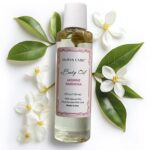 Olivia Care Jasmine Gardenia Body Oil Vegan & Natural Oil For Women | Hydrating & Moisturizing After Bath Oil - with VITAMIN E, K & Omega Fatty Acids Reduce Dry Skin - 4 OZ - Image 3