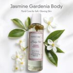 Olivia Care Jasmine Gardenia Body Oil Vegan & Natural Oil For Women | Hydrating & Moisturizing After Bath Oil - with VITAMIN E, K & Omega Fatty Acids Reduce Dry Skin - 4 OZ - Image 4