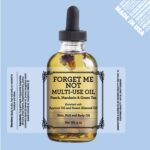 BEAUTE DE PROVENCE Multi-Use Oil for Face, Body and Hair - Forget Me Not - Organic Blend of Apricot, Vitamin E and Sweet Almond Oil Moisturizer for Dry Skin, Scalp and Nails - 4 Fl Oz - Image 3