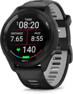 Garmin Forerunner 265 Running Smartwatch, Colorful AMOLED Display, Training Metrics and Recovery Insights, Black and Powder Gray - Image 3