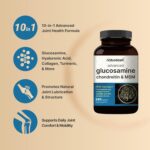 NatureBell Advanced Glucosamine Chondroitin & MSM - 240 Capsules - 10-in-1 Joint Support Complex* - Includes Hyaluronic Acid, Turmeric, Glucosamine, Collagen & More - Image 5