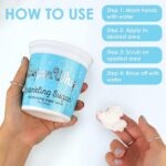 Primal Elements Sugar Scrub, Exfoliating Sugar Whip, Face and Body Cleanser, Moisturizer, Sparkling Sugar, 10 oz Package - Image 7