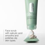 Clinique Exfoliating Face Scrub With Salicylic Acid For Oily Skin Types | Refreshing + Refining, 3.4 Fl Oz - Image 3