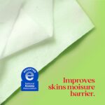 Burt’s Bees Soothing, Fragrance Free Facial Towelettes for Sensitive Skin, Aloe Vera, 100% Plant Based Cloths; 99% Natural Origin; Removes Makeup, Dirt and Oil; No Rinsing (Pack May Vary) - Image 4