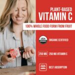 Organic Vitamin C | Whole Food Vitamin C from Fruit Plus Absorption Enhancing Cofactors - Vegan, Enhanced Bioavailability - Immune Support, Antioxidant, Total Health (90 Servings) - Image 3