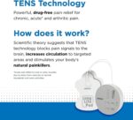 OMRON Pocket Pain Pro TENS Unit Muscle Stimulator - Massage Therapy for Lower Back, Arm, Foot, Shoulder, and Arthritis - Drug-Free Pain Relief - Image 3