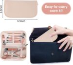 Nail Clippers and Beauty Tool Portable Set Manicure Set 12 in 1, with Pink Leather Bag, Suitable for Home, Workplace, Outdoor Travel, Gift Giving, Salon - Image 4