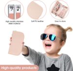 Nail Clippers and Beauty Tool Portable Set Manicure Set 12 in 1, with Pink Leather Bag, Suitable for Home, Workplace, Outdoor Travel, Gift Giving, Salon - Image 6