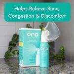 ONA Renewals Saline Micro-Mist Nasal Inhaler, Congestion Relief for Adults, Cold and Flu, Allergy, Sinus Relief, Unscented, 1.7oz - Image 3