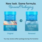 MAREE Glycolic Acid Pads - Toner Pads for Face Cleansing - Exfoliating Pad with Tea Tree Oil, Salicylic Acid & Vitamins E, B3, B5 - Acne Clearing, Skin Pore Resurfacing & Radiance Device - 50 Count - Image 3