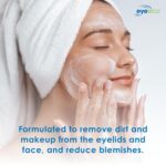 Gentle Tea Tree Oil Foaming Facial Cleanser – 1.6oz – Non-Irritating Eyelid Cleanser & Face Wash with Tea Tree, Chamomile & Shea Butter​ - Image 4