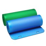 THERABAND Extra Thick Exercise Mat, 75"L x 24"W x 0.6" Thick, Green, High Density Foam Mat for Yoga, Pilates, Home Workouts, Waterproof Non-Slip Floor Mat - Image 4