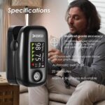 Pulse Oximeter Fingertip, Black, Blood Oxygen Saturation Monitor with TFT Display, SpO2 and Heart Rate Measurement Device - Image 3