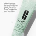 Clinique 7 Day Daily Gentle Face Exfoliator Lightweight Scrub Cream For All Skin Types | Mild Face Scrub With Silica | Exfoliating + Refining - Image 3