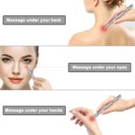 Acupuncture Pen, Facial Reflexology Tools Stainless Steel, Trigger Point Massager Tool, Deep Tissue Massage Tool - Image 4