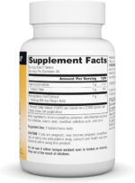 Source Naturals Pomegranate Extract 500mg Complete Whole Fruit Ellagic Acid Antioxidant & Added Fiber - 60 Tablets - Image 3