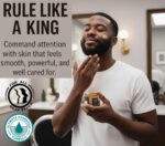 Body Butter for Men- Cocoa King Body Butter - Cocoa butter and Cologne Scent - 5.26 oz Body Cream Blend - Image 5