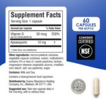 Prevagen Regular Strength - 60 Capsules (2 Month Supply) | Formulated for Your Brain | 10mg of Apoaequorin Plus Vitamin D3 - Image 3