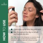 Sukin Organics Hydrating Mist Toner, Rosewater Facial Mist Spray, Refreshing Skin Care Routine For Face & Neck, Suitable for All Skin Types, 4.23 Fl Oz - Image 4