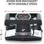 Core Products Jeanie Rub Variable Speed Massager, Deep Tissue Back Massager for Pain Relief, Body Massager for Shoulder Massage, Lumbar, Neck, Lower Back & Cellulite Massage - Image 4