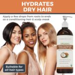 Viva Naturals Organic Fractionated Coconut Oil, 16 fl oz – Skin & Hair Moisturizer, Massage Oil, Carrier Oil for Essential Oils - Image 5