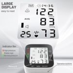 Wrist Blood Pressure Monitor Automatic Large LCD Display Adjustable Wrist Cuff Automatic Dual 99 Reading Memory Automatic Digital BP Machine for Home Use - Image 4