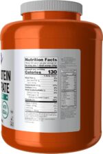 NOW Foods Sports Nutrition, Whey Protein Concentrate, 24 G With BCAAs, Unflavored Powder, 5-Pound - Image 3