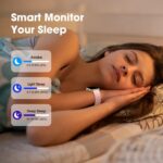 EURANS Smart Watch 45mm, Fitness Watch with Heart Rate/Sleep Monitor Steps Calories Counter, IP68 Waterproof Activity Tracker Compatible with Android iOS - Image 4