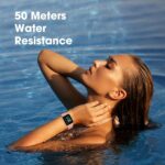 EURANS Smart Watch 45mm, Fitness Watch with Heart Rate/Sleep Monitor Steps Calories Counter, IP68 Waterproof Activity Tracker Compatible with Android iOS - Image 5