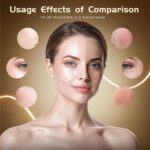 BNU Wireless Red Light Therapy for Face, 4 Modes LED Light Therapy Mask with 400 LED Beads, Dual 1000mAh Remote Control, 850NM Infrared Red Light Therapy for Anti-Aging at Home & Travel - Image 4