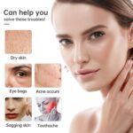 Ice Roller for Face and Eye, Ice Face Roller, Aesthetic Skin Care Tools Gifts for Women Cute Preppy Stuff,Silicone Ice Mold for Beauty(Pink) - Image 5