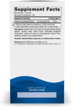 Nordic Naturals Vitamin D3 1000, Orange - 120 Mini Soft Gels - 1000 IU Vitamin D3 - Supports Healthy Bones, Mood & Immune System Function - Non-GMO - 120 Servings - Image 3