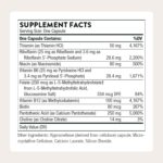 THORNE - Stress B-Complex - Vitamins B2, B6, B12 & Folate in Highly-Absorbable and Active Forms - Extra Vitamin B5 for Adrenal Support, Stress Management & Immune Function* - 60 Servings - Image 3