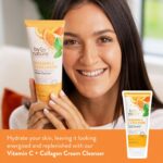 By Nature Vitamin C + Collagen Face Cream Cleanser - Daily Makeup Remover and Facial Wash from New Zealand (7 Oz) - Image 3
